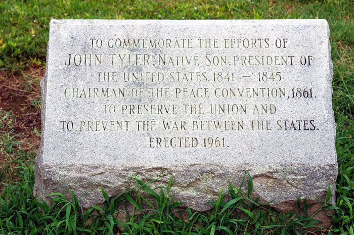Commemoration of President Tyler