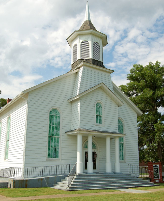 Elam Baptist Church. Photo courtesy Nancy Phaup.