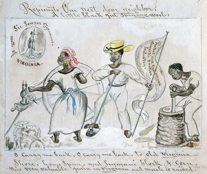 image DOS2005-PC-700 in Slavery Images: A Visual Record of the African Slave Trade and Slave Life in the Early African Diaspora, www.slaveryimages.org. Archie Booker quotation from Perdue, Barden & Phillips, eds., Weevils in the Wheat