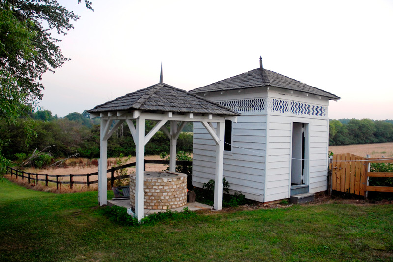 Dairy and well. Photo courtesy North Bend Plantation