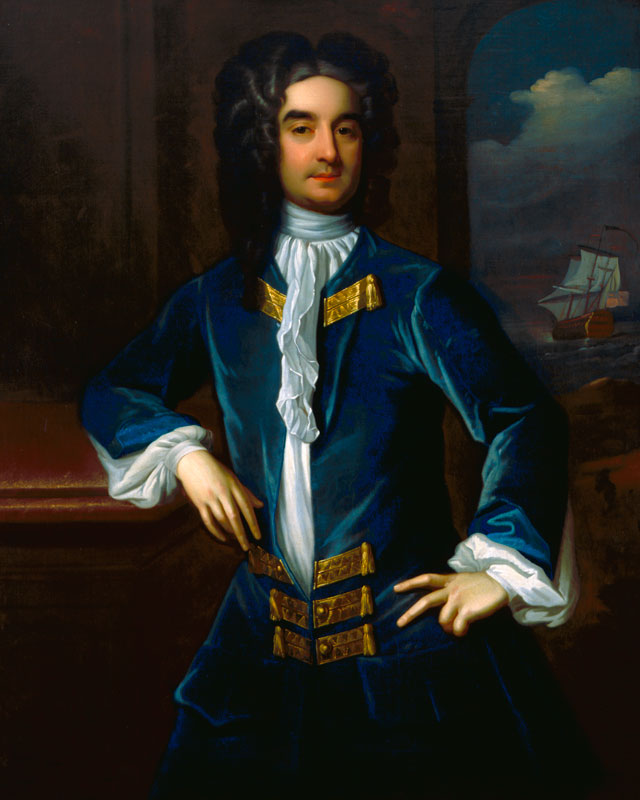 William Byrd, II, (1674-1744), courtesy Virginia Museum of History and Culture, Richmond, Va. virginiahistory.org