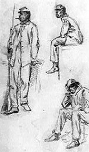 Charles R. Waud drawing, courtesy Library of Congress