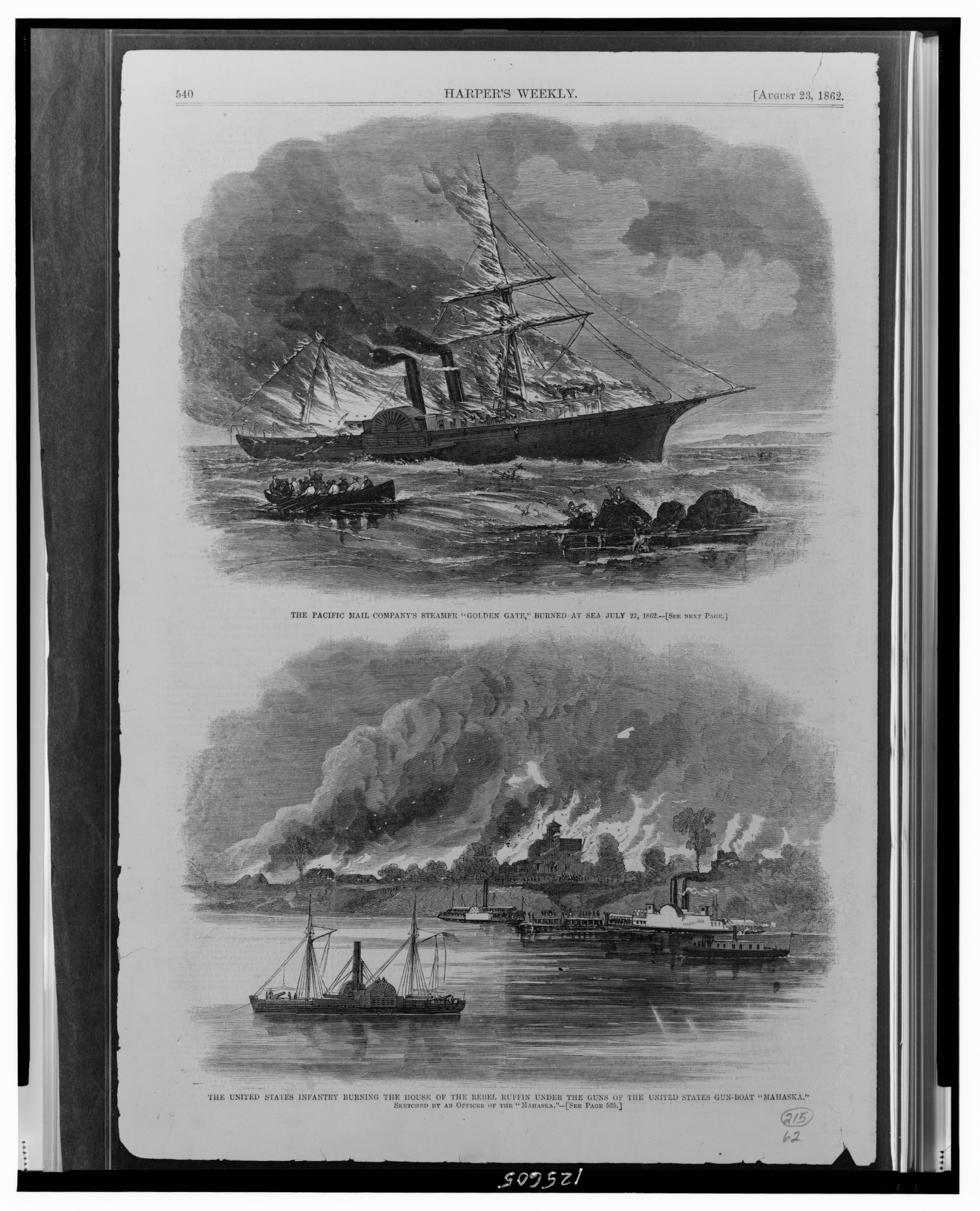 The Pacific Mail Company's steamer 