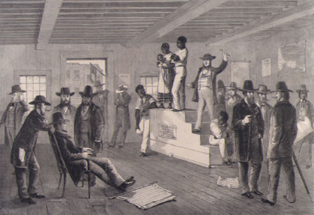 Slave auction