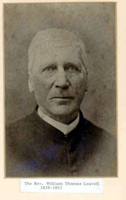 William T. Leavell. Photo courtesy Westover Church